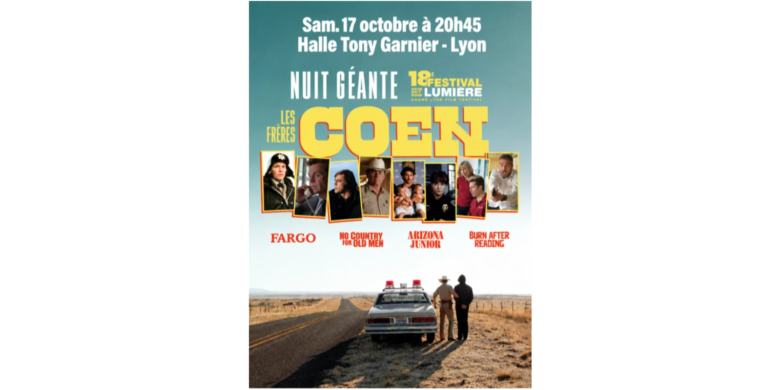 2 places à gagner pour la Nuit frères Coen